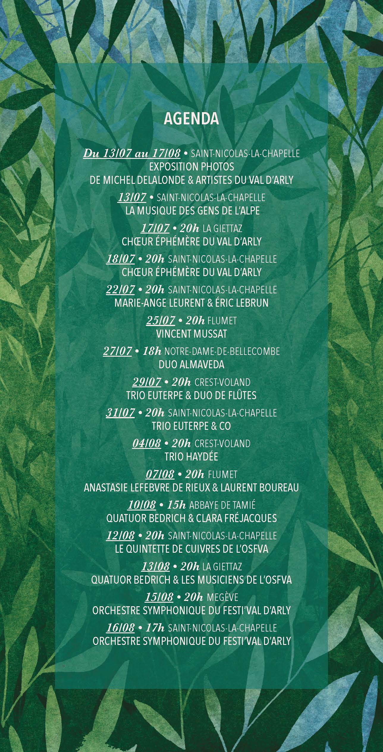 Festi'Val d'Arly 2025