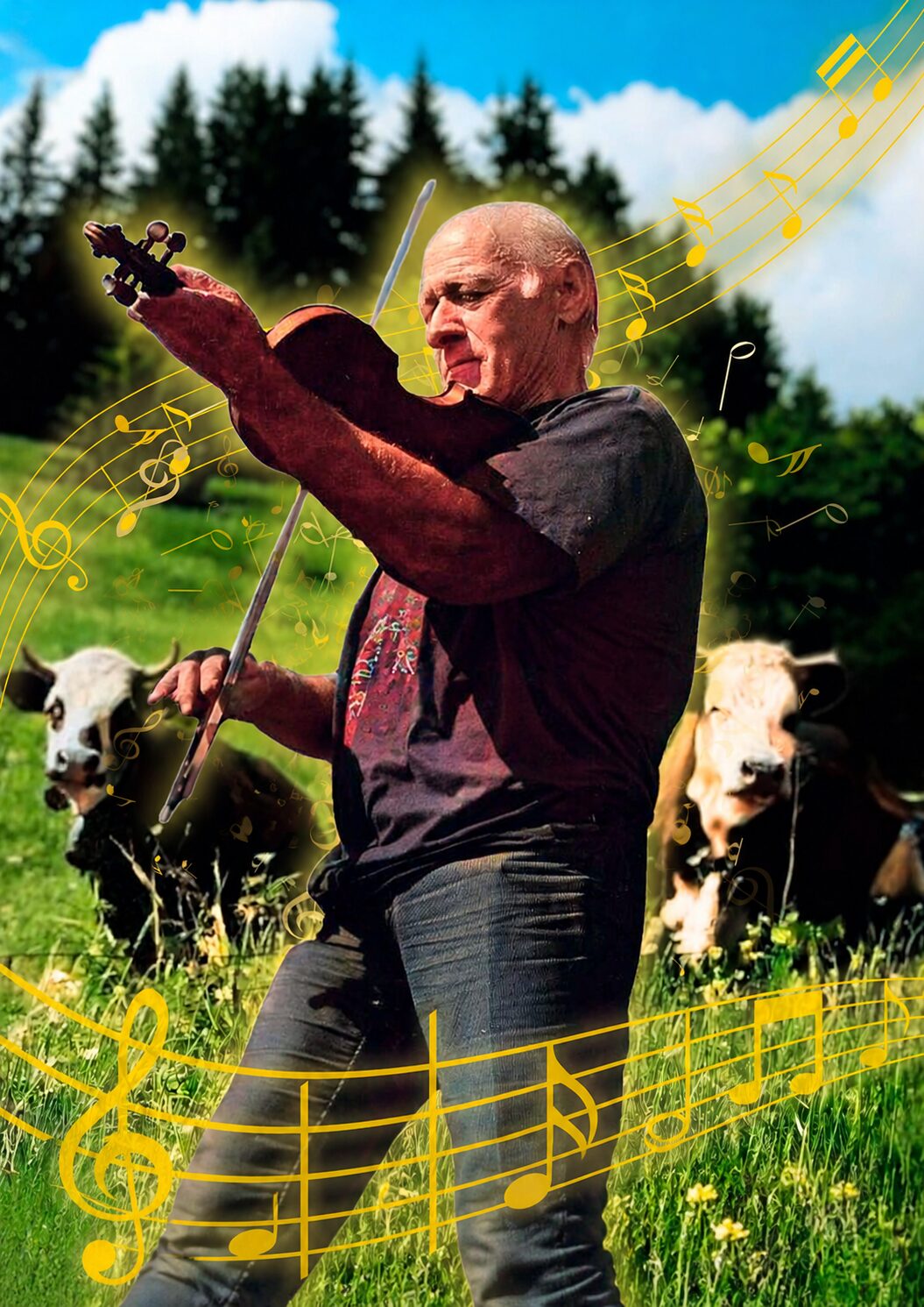 Musique des gens de l'Alpes